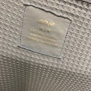 Light blue aerie waffle sweater